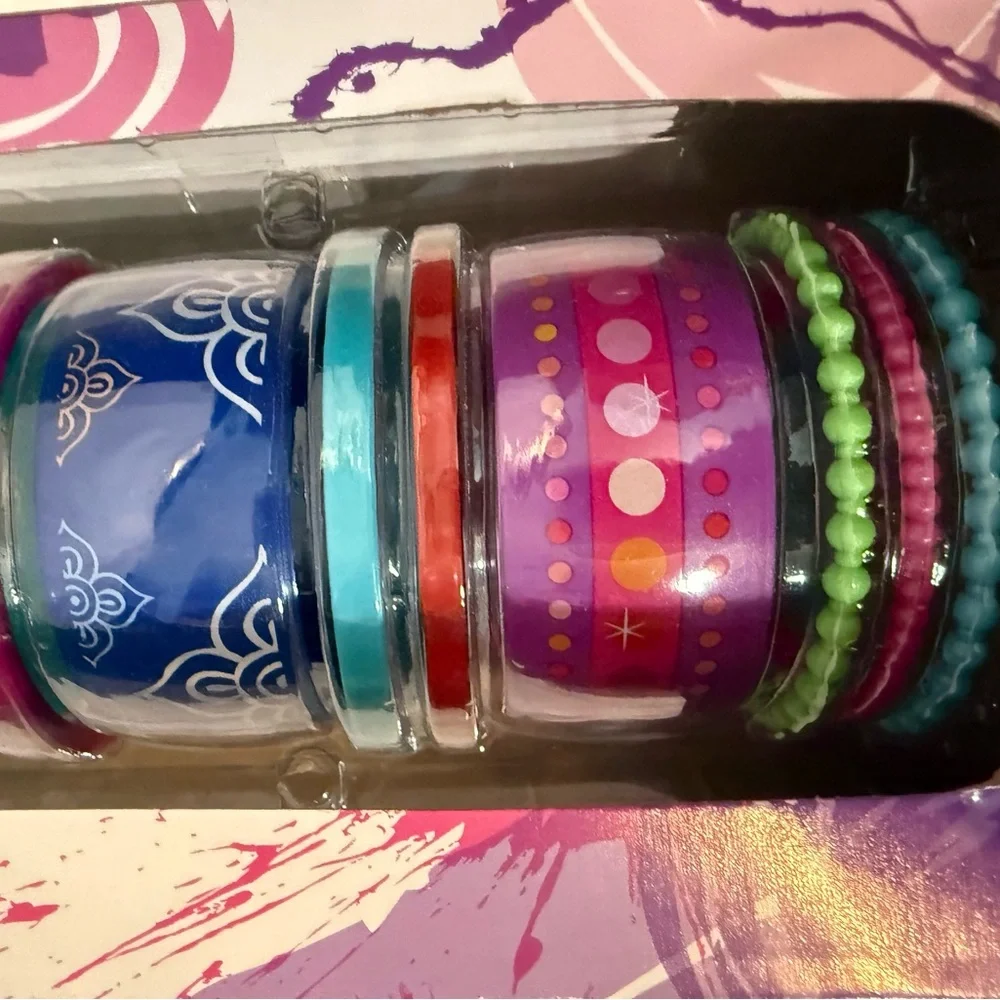 Vibrant Kids Fashion Bangles Set